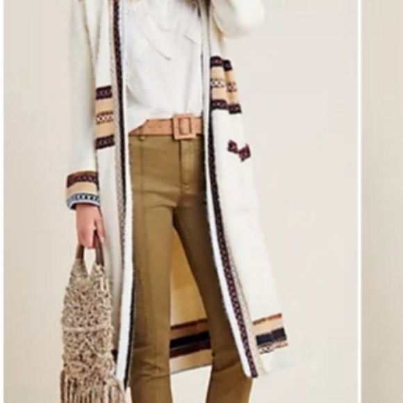 Anthropologie Do Everything in Love Black Kimono One Size - Picture 5 of 9